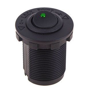 Кнопка врезная в планку 12V 20A GREEN (10245 12V 20A GREEN) 10245 12V 20A GREEN фото