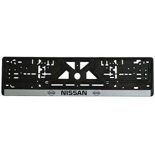 Рамка номера пластик NISSAN (РНШ-14051М) РНШ-14051М фото