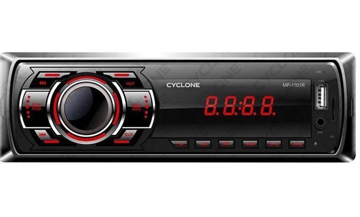 Магнітола 1DIN Cyclone MP-1101R . Автомагнітола Cyclone MP-1101R MP-1101R фото