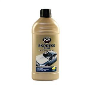 Шампунь "K2" Express plus 0.5л. с воском (белый) K140 фото