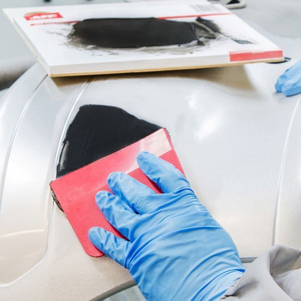 Шпаклівка для пластмаси з затверджувачем "Plastiflex", APP, 0,5 kg, 010448 98497 фото