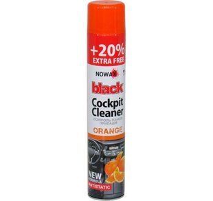 Полироль пластика NOWAX Cockpit Cleaner Orange Breeze 750мл. Полироль торпеды Новакс Апельсин NX00703 фото