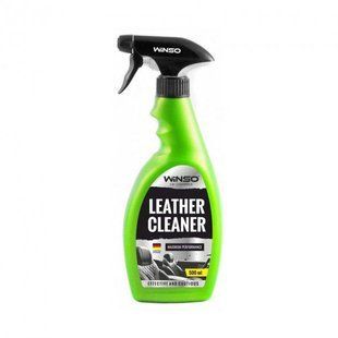 Универсальный очиститель кожи Winso Leather Cleaner 500ml. Очиститель кожи Винсо 810580 фото