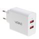 Сетевое зарядное устройство VOIN 36W, 2USB QC3.0 (3.6V-6.5V*3A, 6.5V-9V*2A, 9V-12V*1.5A) (LC-36523 LC-36523 W фото 4