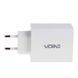 Сетевое зарядное устройство VOIN 36W, 2USB QC3.0 (3.6V-6.5V*3A, 6.5V-9V*2A, 9V-12V*1.5A) (LC-36523 LC-36523 W фото 3