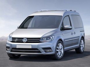 Дефлектор на капот (мухобойки) Volkswagen Caddy 2015- VW65 фото