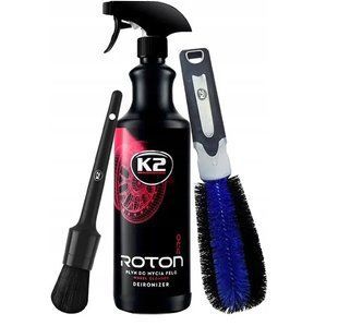 Очисник дисків і ковпаків з індикатором K2 Roton Pro + Щітки для очищення дисків 18295 фото