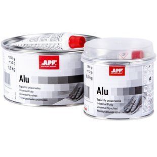 Шпаклівка алюмінієва, з затверджувачем "Alu", APP, 0,6 kg, 010223 98452 фото