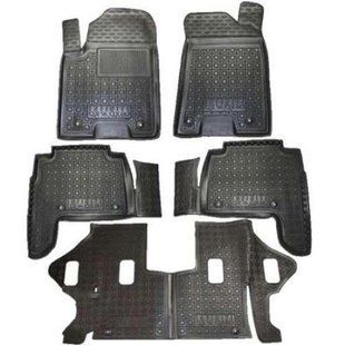Авто коврики в салон Infiniti Y62 (QX56, QX80) (2010>) (7мест) (Avto-Gumm) автогум 11661 фото