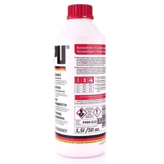 Концентрат антифриза Hepu Antifreeze червоний G12 1.5л (P999-GRN) ORG P999-GRN P999-RED фото