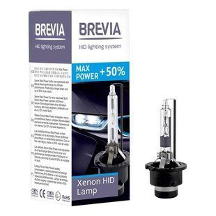Лампа ксеноновая Brevia Max Power +50% D2R ( 1 шт )/Лампа ксенона, ромб, BREVIA D2R 6000 К +50% 85V 35W (1шт) 85226MP фото