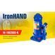 Домкрат гідра. телескоп 3т валізу. Висота підйому 180-350 мм. Iron Hand (IH-180350D-K) (IH-18035 IH-180350D-K фото 2