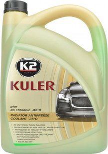 Антифриз K2 Kuler Long Life -35 &deg;C 5 л Зеленый T205Z фото