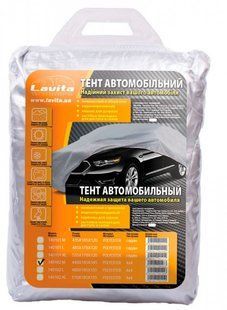 Тент автомобільний 4х4 поліестер 440х185х145, сумка LA 140102M ( чохол - накидка для автомобіля) LA 140102M фото