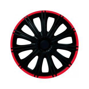 Ковпаки на колеса. Ковпаки колісні ARGO R13 NERO R black. Ковпаки на диски (комплект) 4 шт 1761408684 фото