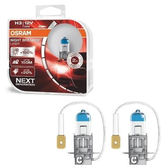 Автолампа OSRAM галогеновая H3 55W (OS 64151NL-HCB) 64151NL-HCB фото
