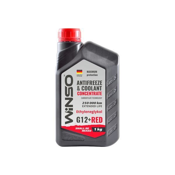 Антифриз Концентрат WINSO G12 ЧЕРВОНИЙ 1 л. ANTIFREEZE CONCENTRATE WINSO G12+ RED 1кг 881000 фото
