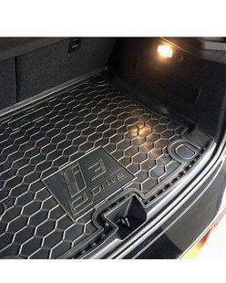 Коврик в багажник для BMW I3 резиновый (AVTO-Gumm) автогум 111666 фото