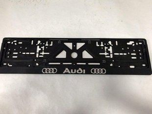 Рамка номерного знака Audi рельефная 1491913166 фото