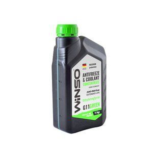 Антифриз Концентрат WINSO G11 ЗЕЛЕНЫЙ 1 л. ANTIFREEZE CONCENTRATE WINSO G11 GREEN 1кг 881020 фото