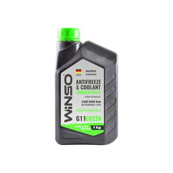 Антифриз Концентрат WINSO G11 Зелений 1 л. ANTIFREEZE CONCENTRATE WINSO G11 GREEN 1кг 881020 фото