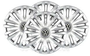 Оригинальные колпаки на диски Volkswagen Touran (2003-2015) R16. Колпаки на диски R16 для Фольксваген Туран SKS 412 фото