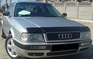 Дефлектор на капот (мухобойки) Audi 80 (B4) 1991-1995 AD04 фото