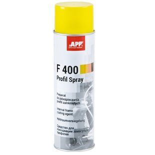 Средство для защиты закрытых профилей (мовиль) F400 Profil, APP, янтарный, 500ml, 050401 97692 фото