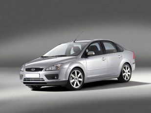 Дефлектор на капот (мухобойка) Ford Focus 2004-2008 г. FR05 фото