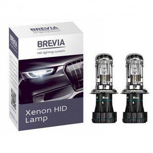 Ксеноновые лампы BREVIA H4 5500 +50% К 85V 35W (1шт.)/Лампа ксенона, ромб, BREVIA H4 5500 +50% К 85V 35W(1шт) 12450MP фото