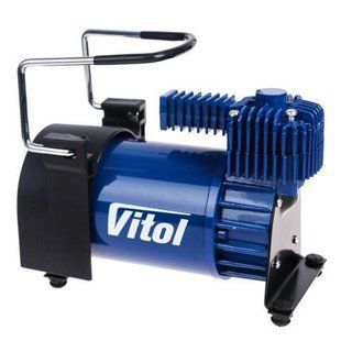 Компресор "ViTOL" До-55 150psi/23Amp/50л/шланг 5,0 м з дефлятором/клеми (До-55) К-55 фото