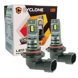 Светодиодные лампы Cyclone Led HB3 (9005) 6000K 6200 Lm Type 42 (2 лампы) type42 HB3 фото