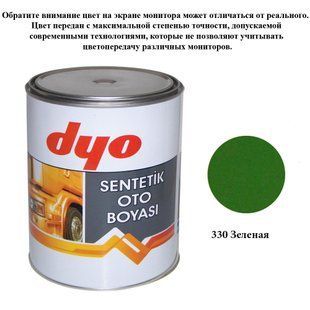 Краска алкидная (синтетическая) Dyo 330 Зеленый 1l 76160 фото
