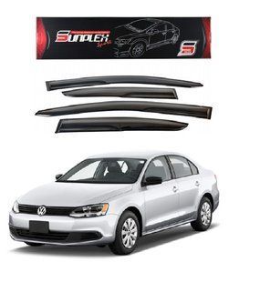 Ветровики Volkswagen Jetta 6 (2011-2018) Sunplex Sport .Дефлекторы окон для Volkswagen Jetta 6 (2011-2020) SP-S-121 фото