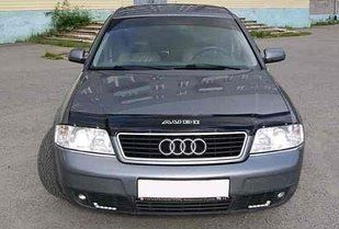 Дефлектор на капот (мухобойки) Audi A6 (4В,С5) 1997-2004 AD11 фото