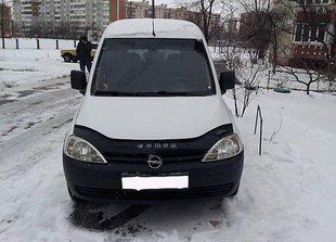 Дефлектор на капот (мухобойки) Opel Combo B 1993-2001 OP25 фото
