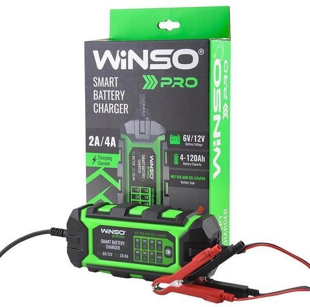 Интеллектуальное зарядное устройство Winso 139310.Зарядное устройство для автомобильного АКБ WINSО 139310 139310 фото