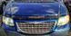 Дефлектор на капот (мухобойки) Chrysler Voyager IV 2001-2008 CLR03 фото 2
